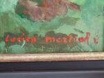 Lucien Raoul Jean MARTIAL (1892-1987)
Paysage
Huile sur isorel signée en bas...