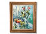 Marguerite DELPY (1910-1991)
Nature morte au vase de roses
Huile sur toile...
