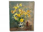 Henri BIARD (1918-2001)
Bouquet de fleurs dans un pichet
Huile sur toile...