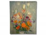 Henri BIARD (1918-2001)
Bouquet de fleurs
Huile sur toile 
61 x 50...