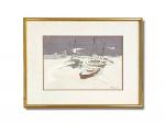 Henri BIARD (1918-2001)
Voiliers 
Aquarelle signée en bas à droite
20.5 x...