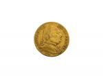 Une PIÈCE or, 20 francs Louis XVIII 1815 A
Vendu sur...