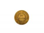 Une PIÈCE or, 20 francs Napoléon empereur 1808 A
Vendu sur...