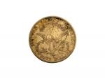 Une pièce or, 20 dollars Liberty, 1877
Lot conservé en banque,...