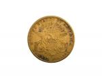 Une pièce or, 20 dollars Liberty, 1898
Lot conservé en banque,...
