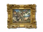 ECOLE FRANCAISE du XVIIIème
Saint Jérôme ermite
Gouache
9.8 x 12.5 cm à...