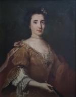 Joseph SIBON (1683-1731)
Portrait de Madame de Saint Hilaire, 
Portrait de...
