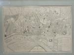 PLAN de la ville de Nantes
Daté 1825
Estampe
50 x 73 cm...