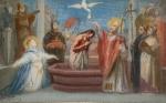 Isidore PILS (1813-1875)
Etude pour le baptème de Clovis
Huile sur toile...