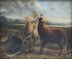 ECOLE FRANCAISE du XIXème
Les moutons
Huile sur toile
22 x 27 cm
