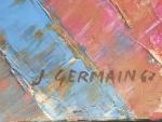 Jacques GERMAIN (1915-2001)
Composition, 1967. 
Huile sur toile signée et datée...