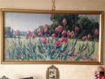André PREVOT VALERI (1857-1930)
Les tulipes
Huile sur toile signée en bas...