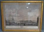 d'après VERNET
Vue du port de Dieppe
Gravure, 52.5 x 74 cm...