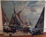 Paul MORCHAIN (1876-1939)
L'arrivée au port
Huile sur toile signée en bas...