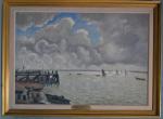 Pierre BERTRAND (1884-1975)
L'aiguillon sur mer
Huile sur toile signée en bas...