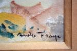 André FRAYE (c. 1887-1963)
Bord de mer
Aquarelle sur papier signée en...