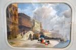 William CALLOW (1812-1908)
Vue du Venise, 1854
Aquarelle signée et datée en...