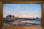 Charles LEDUC (1831-1911)
Le Croisic, la plage Saint Goustan
Huile sur panneau...