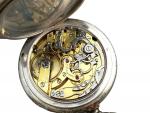 LEROY, Paris
L. Leroy & Cie 
No. 69056
Montre chronographe en argent...