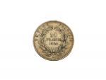 1 PIECE or de 10 francs 1858 A Napoleon III...