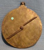 Astrolabe, en laiton, en partie découpé. Ø 15,5 cm Fabrication...