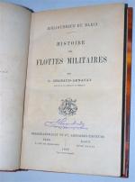 CHABAUD-ARNAULT (C.). Bibliothèque du marin - Histoire des flottes militaires....