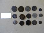 Monnaie : 15 monnaies croisades, médiévales et divers.