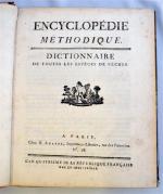 Pêche. Encyclopédie méthodique, dictionnaire de toutes les espèces de pêches....