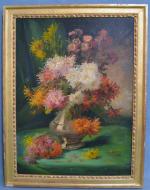 Edmond VAN COPPENOLLE (1846-1914)
Nature morte au vase fleuri
Huile sur toile...