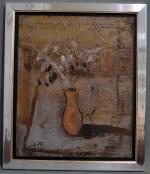 Georges LAPORTE (1926-2000)
Le vase fleuri
Huile sur toile signée en bas...