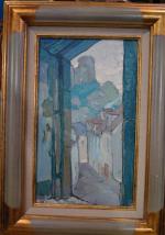 Robert BEAT (1903-1990)
Rue de Falaise
Huile sur panneau signée en bas...