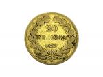 Pièce de 20 francs or Louis-Philippe 1833 B
Lot conservé en...