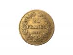 1 pièce or, 20 francs, 1840 Louis Philippe
Lot conservé en...