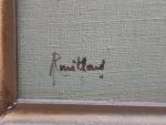 ROUILLARD (XXème)
L'envol
Huile sur panneau toilé signée en bas à gauche
24...