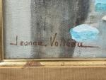 Jeanne VOLTEAU (1912-1996)
Pierre divine
Huile sur toile signée en bas à...