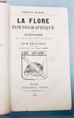 (CURIOSA) ZOLA (Emile) La Flore Pornographique. Glossaire de l'Ecole Naturaliste...