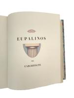 Paul VALERY & Camille BELTRAND
Eupalinos, ou l'architecte
Exemplaire illustré par C....