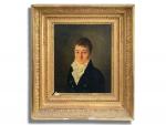 François SABLET (1745-1819)
Portrait d'homme en buste
Huile sur toile signée en...