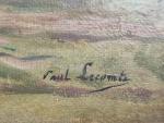 Paul LECOMTE (1842-1920)
La promenade
Huile sur toile signée en bas à...