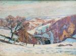 Armand GUILLAUMIN (1841-1927)
Crozant, le Puy Barriou sous la neige
Huile sur...