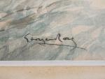 Georges ROSE (1895-1951)
Saint Cloud, paysage fluvial
Aquarelle signée en bas à...