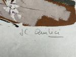 Jean Claude QUILICI (né en 1941)
Paysage de Provence
Lithographie signée et...