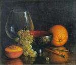 Jacques ANCELIN dit VAN RYCK (XXème)
Fruits et exotisme
Huile sur toile...