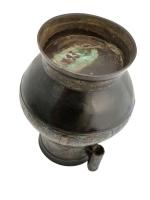 Japon, vers 1920
Important vase de forme hu en bronze et...