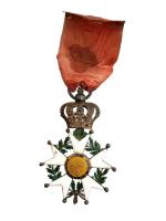 France Ordre royal de la Légion d'honneur. Étoile de Chevalier,...