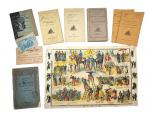 Lot de manuels militaires, dont topographie, infanterie, camouflage.
Expert: Gaëtan Brunel