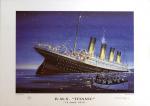 « TITANIC 1912 » BELLE IMPRESSION SUR VELIN par l'artiste...