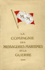 RARISSIME OUVRAGE DE 1921 « LA COMPAGNIE MARITIME DES MESSAGERIES...