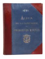 ALBUM DE LA CIE DES CHARGEURS RÉUNIS POUR L'ANNÉE 1895,...