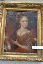 ECOLE FRANCAISE
Portrait de femme
Huile sur panneau, 36.5 x 28 cm
